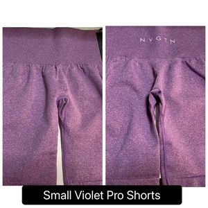 NVGTN Small Violet Pro Shorts
